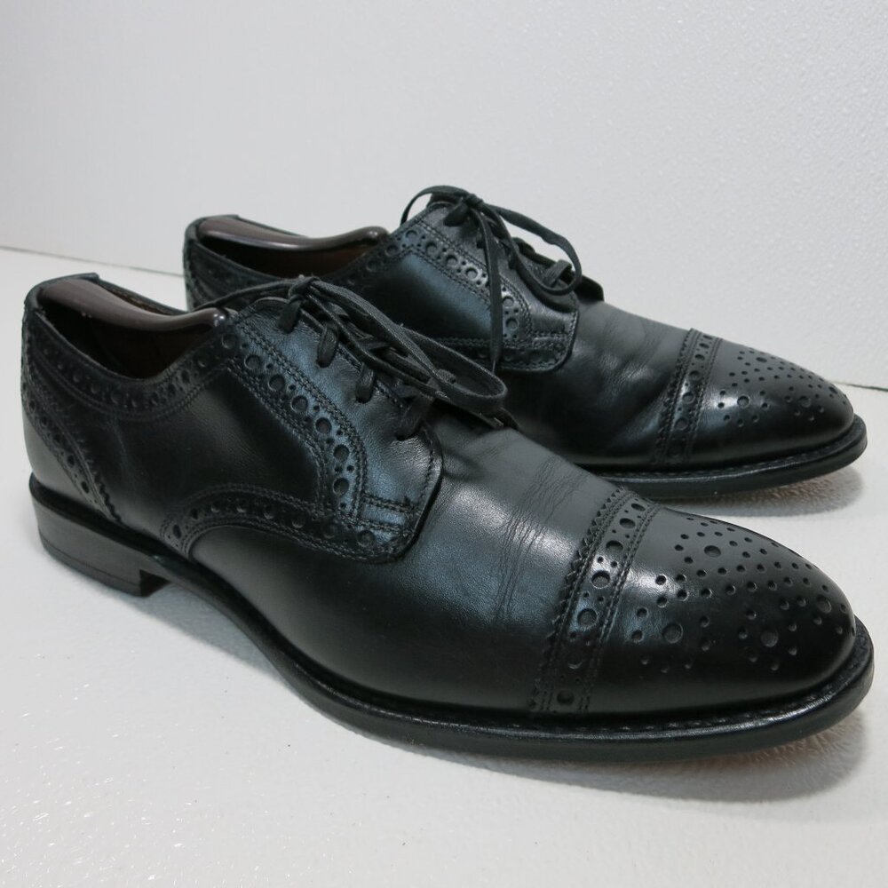 Allen Edmonds Rogue Cap Toe Oil Tanned Leather Dress Oxfords Shoes Mens 9 D - Picture 2 of 7